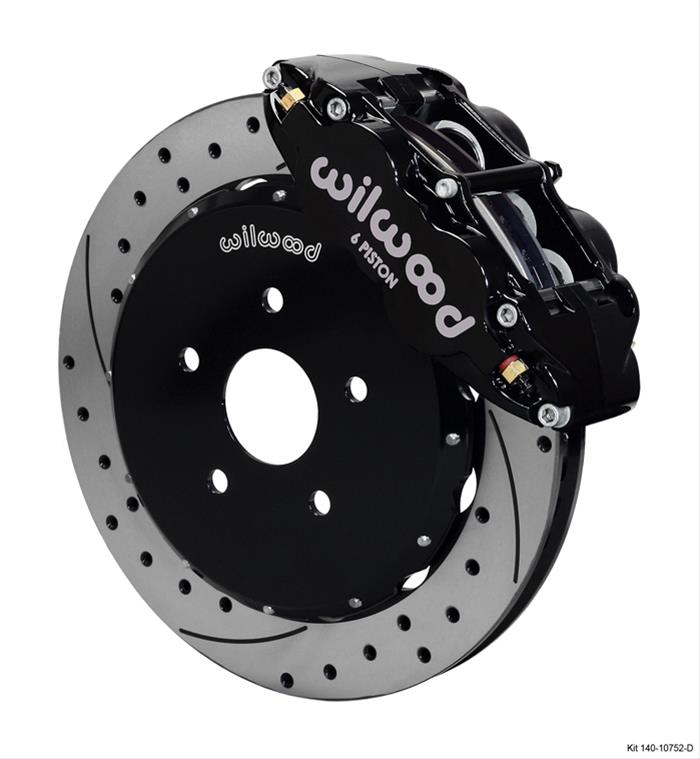 Wilwood Forged Narrow Superlite 6R Big Brake Front Brake Kits 140-10752-D