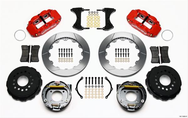 Wilwood Forged Narrow Superlite 4R Big Brake Rear Parking Brake Kits 140-10909-R