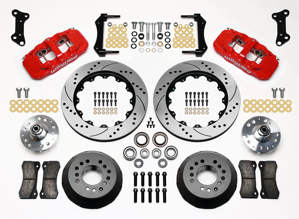 Wilwood AERO6 Big Brake Front Brake Kits 140-10920-DR