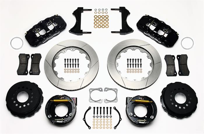 Wilwood AERO4 Big Brake Rear Parking Brake Kits 140-10945