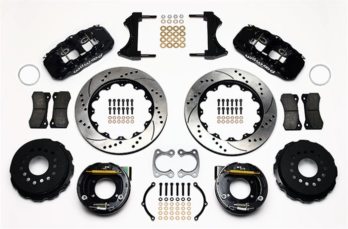 Wilwood AERO4 Big Brake Rear Parking Brake Kits 140-10946-D