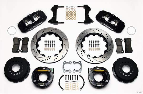 Wilwood AERO4 Big Brake Rear Brake Kits 140-10947-D