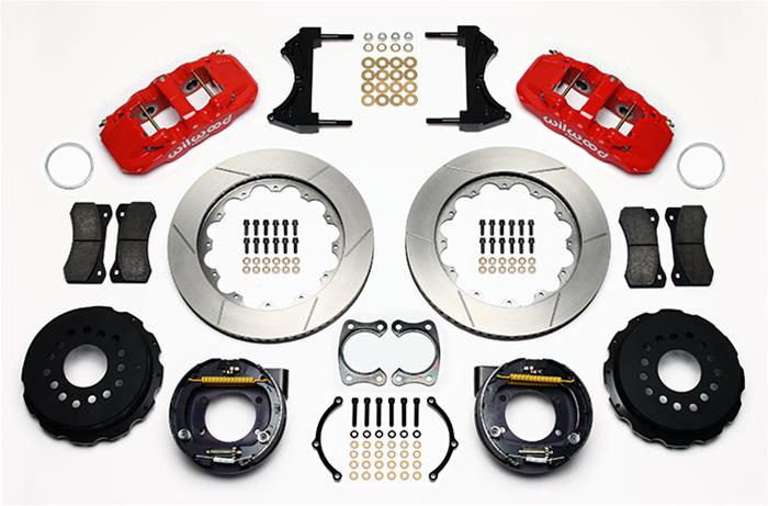 Wilwood AERO4 Big Brake Rear Parking Brake Kits 140-10948-R