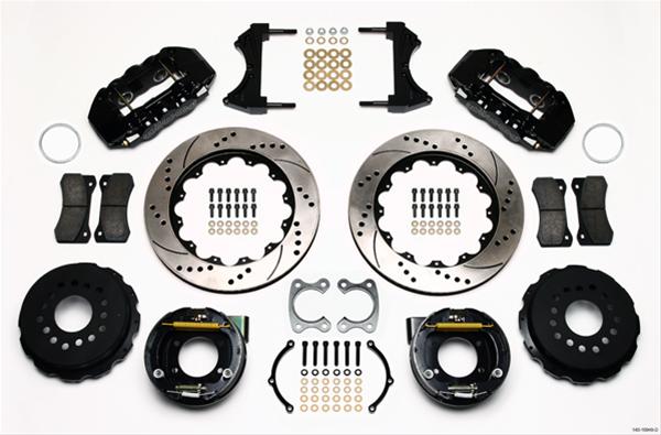 Wilwood AERO4 Big Brake Rear Brake Kits 140-10949-D