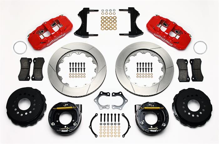 Wilwood AERO4 Big Brake Rear Brake Kits 140-10951-R