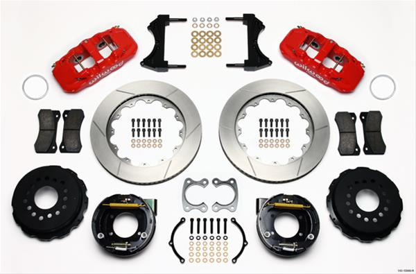 Wilwood AERO4 Big Brake Rear Brake Kits 140-10952-R