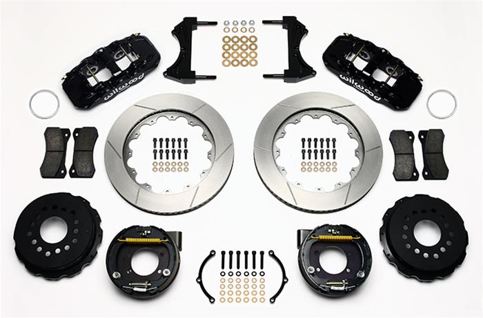 Wilwood AERO4 Big Brake Rear Parking Brake Kits 140-10952