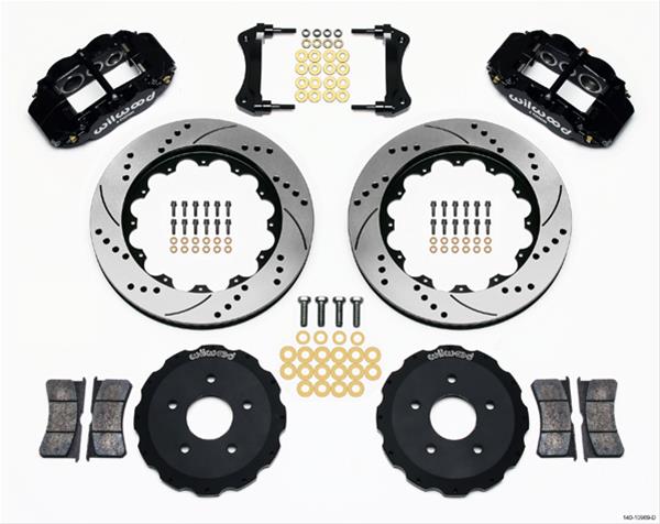 Wilwood Forged Narrow Superlite 6R Big Brake Front Brake Kits 140-10969-D
