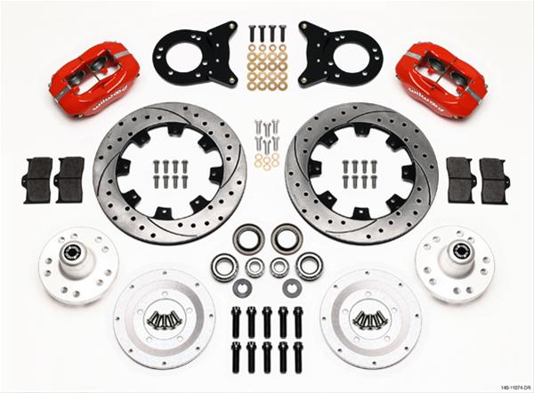 Wilwood Forged Dynalite Big Brake Front Brake Kits 140-11074-DR
