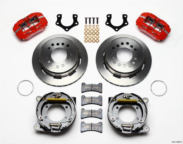 Wilwood Forged DynaPro Low-Profile Rear Parking Brake Kits 140-11386-R