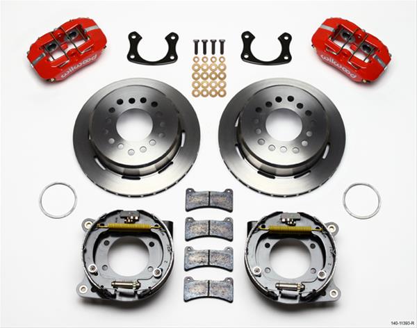 Wilwood Forged DynaPro Low-Profile Rear Parking Brake Kits 140-11393-R