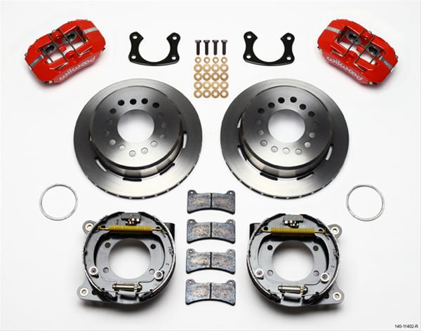 Wilwood Forged DynaPro Low-Profile Rear Parking Brake Kits 140-11402-R