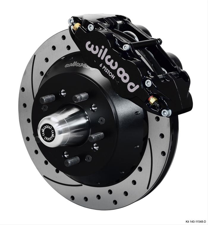 Wilwood Forged Narrow Superlite 6R Big Brake Front Brake Kits 140-11548-D