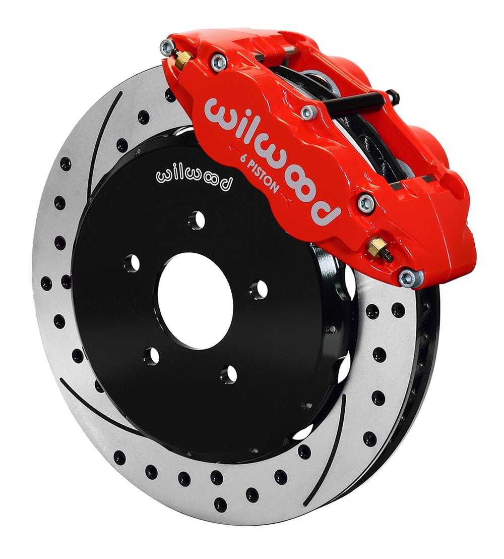 Wilwood Forged Narrow Superlite 6R Big Brake Front Brake Kits 140-11583-DR