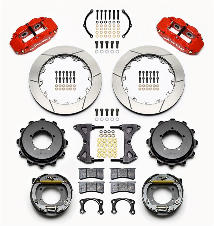 Wilwood Forged Narrow Superlite 4R Big Brake Rear Parking Brake Kits 140-11877-R