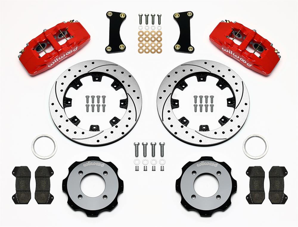 Wilwood Forged DynaPro 6 Big Brake Front Brake Kits 140-11899-DR