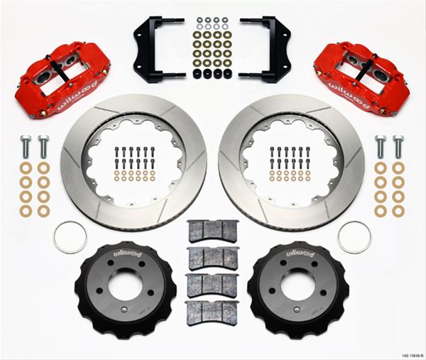 Wilwood Forged Narrow Superlite 6R Big Brake Front Brake Kits 140-11919-R