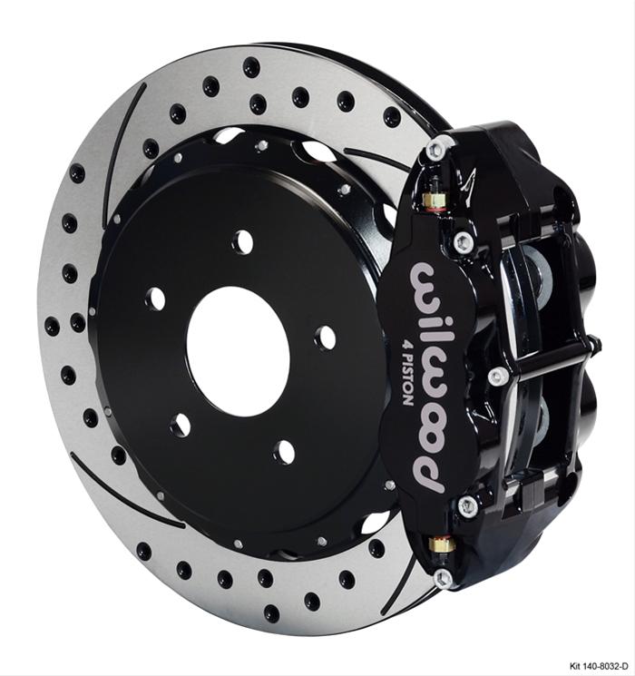 Wilwood Forged Narrow Superlite 4R Big Brake Rear Parking Brake Kits 140-8032-D