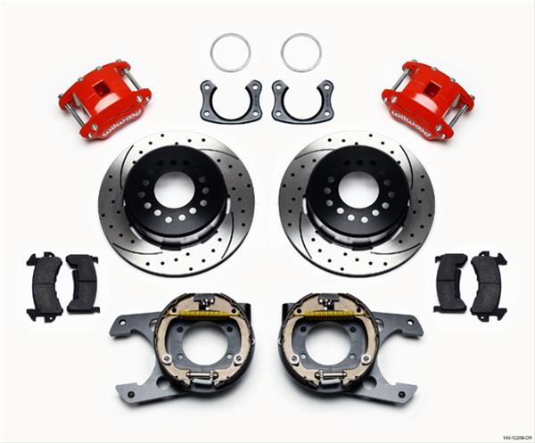 Wilwood D154 Rear Parking Brake Kits 140-12208-DR