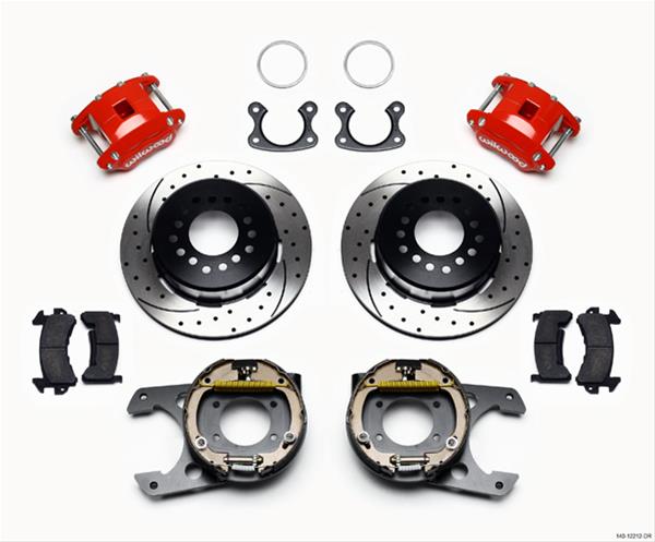 Wilwood D154 Rear Parking Brake Kits 140-12212-DR