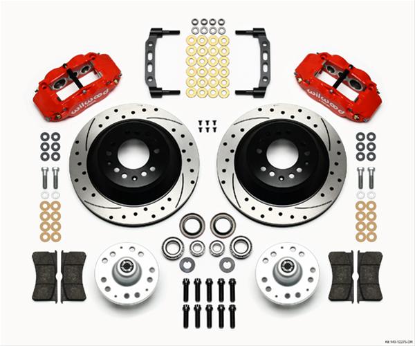Wilwood Forged Narrow Superlite 6R Big Brake Front Brake Kits 140-12275-DR