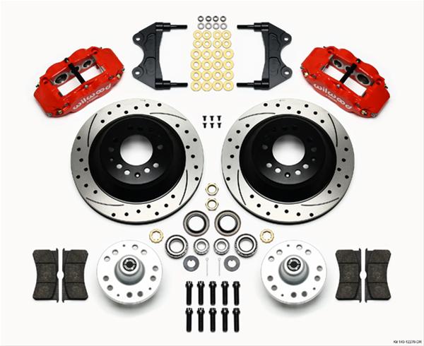 Wilwood Forged Narrow Superlite 6R Big Brake Front Brake Kits 140-12276-DR