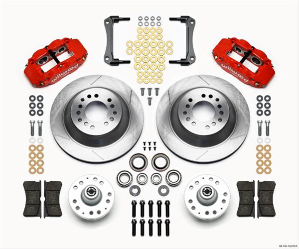 Wilwood Forged Narrow Superlite 6R Big Brake Front Brake Kits 140-12278-R