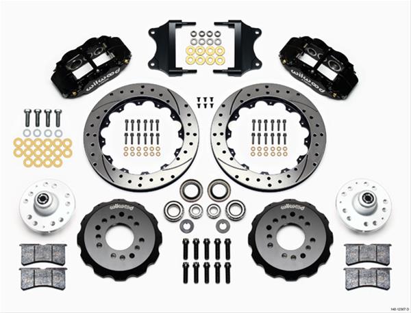 Wilwood Forged Narrow Superlite 6R Big Brake Front Brake Kits 140-12307-D