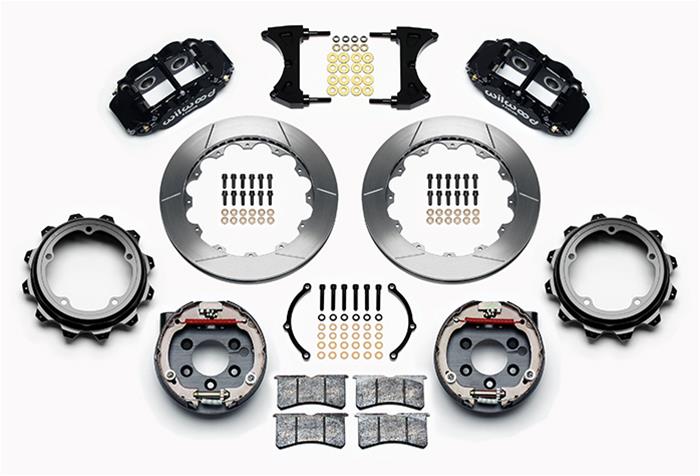Wilwood Forged Narrow Superlite 4R Big Brake Rear Brake Kits 140-12435