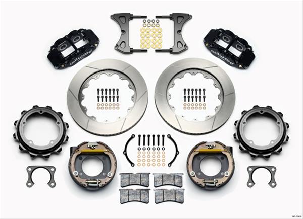 Wilwood Forged Narrow Superlite 4R Big Brake Rear Parking Brake Kits 140-12436