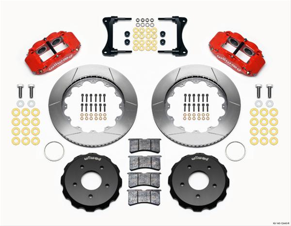 Wilwood Forged Narrow Superlite 4R Big Brake Front Brake Kits 140-12440-R