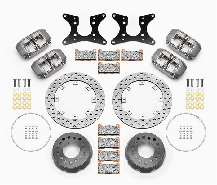 Wilwood DynaPro Dual SA Lug Drive Dynamic Rear Drag Brake Kits 140-12553-D