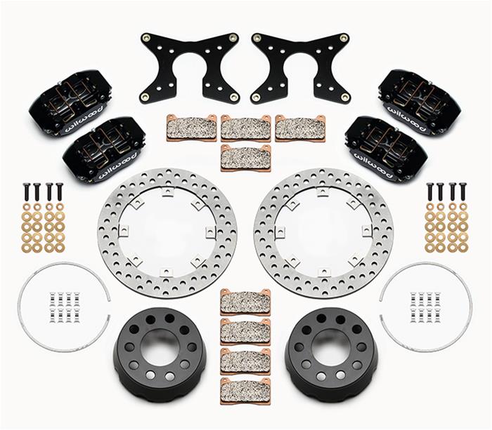 Wilwood DynaPro Dual SA Lug Drive Dynamic Rear Drag Brake Kits 140-12557-D