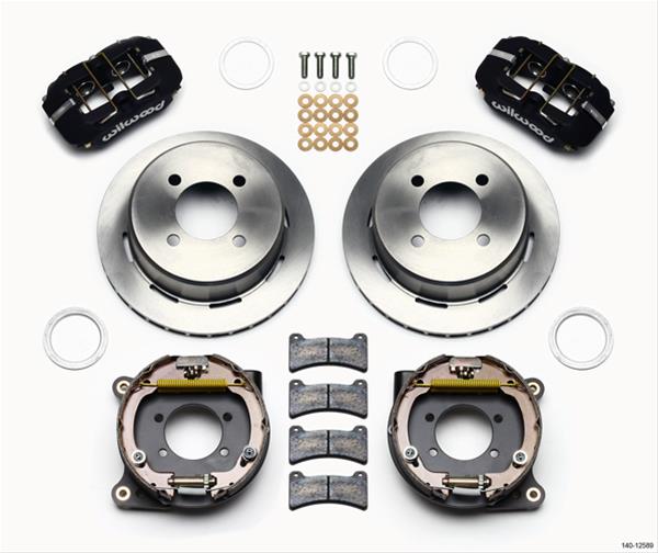 Wilwood Forged DynaPro Low-Profile Rear Parking Brake Kits 140-12589