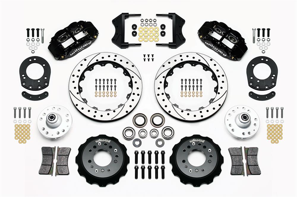 Wilwood Forged Narrow Superlite 6R Big Brake Front Brake Kits 140-12637-D