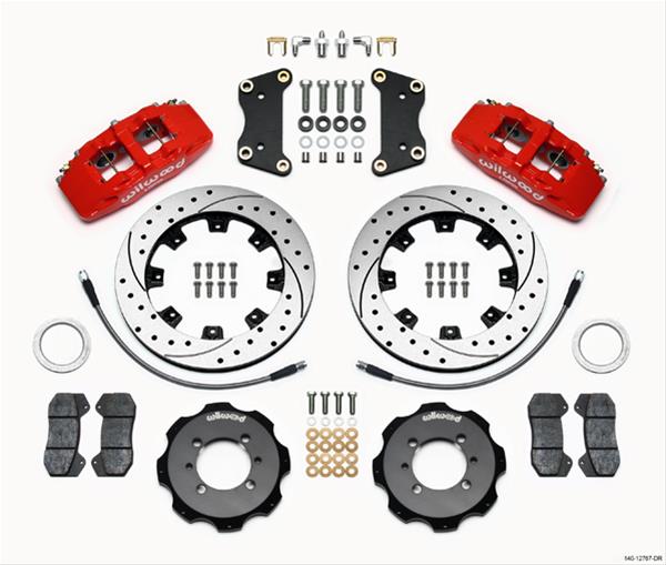 Wilwood Forged DynaPro 6 Big Brake Front Brake Kits 140-12767-DR