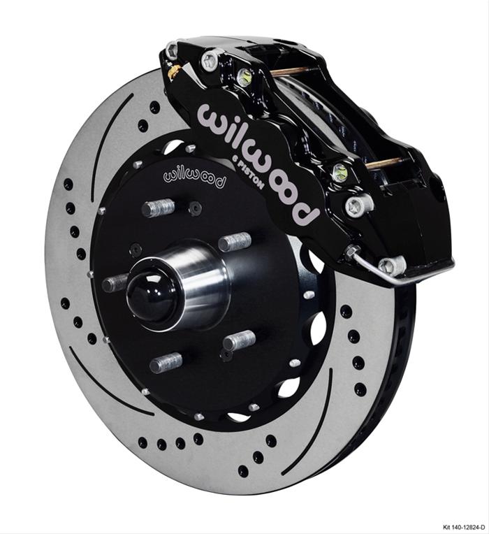 Wilwood AERO6 Big Brake Front Brake Kits 140-12824-D