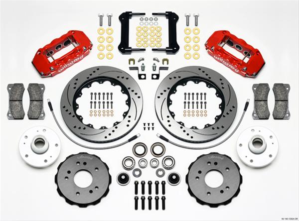 Wilwood AERO6 Big Brake Truck Front Brake Kits 140-12824-DR