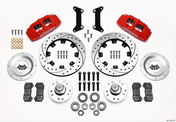 Wilwood Forged DynaPro 6 Big Brake Front Brake Kits 140-12837-DR