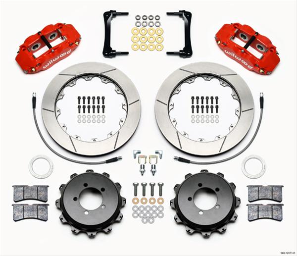 Wilwood Forged Narrow Superlite 4R Big Brake Rear Parking Brake Kits 140-12871-R