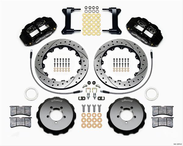 Wilwood Forged Narrow Superlite 6R Big Brake Front Brake Kits 140-12874-D