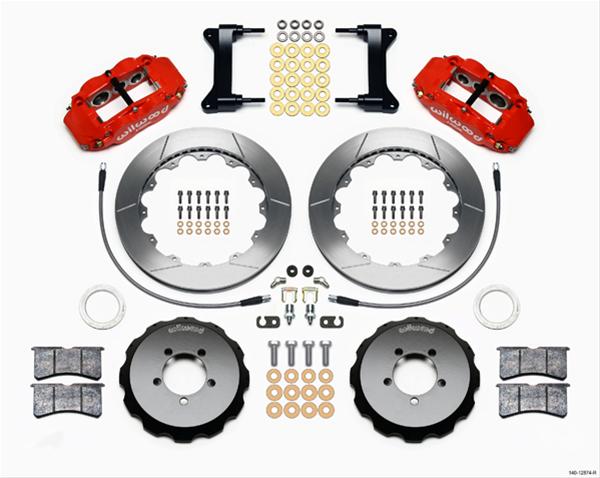 Wilwood Forged Narrow Superlite 6R Big Brake Front Brake Kits 140-12874-R
