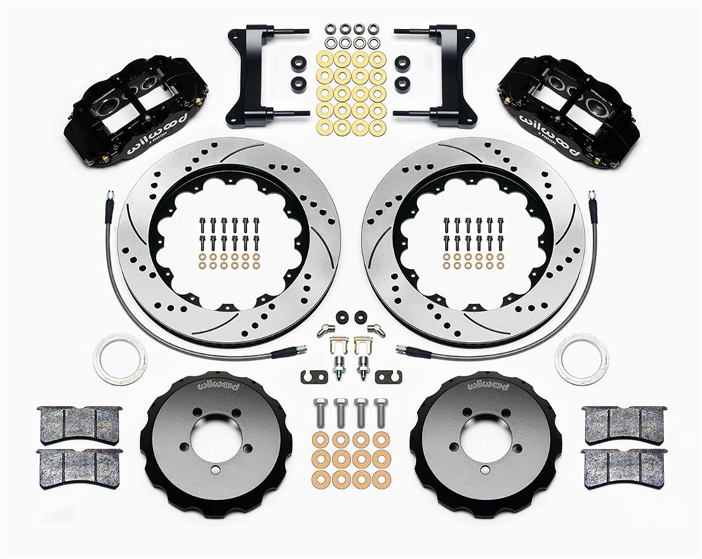 Wilwood Forged Narrow Superlite 6R Big Brake Front Brake Kits 140-12875-D