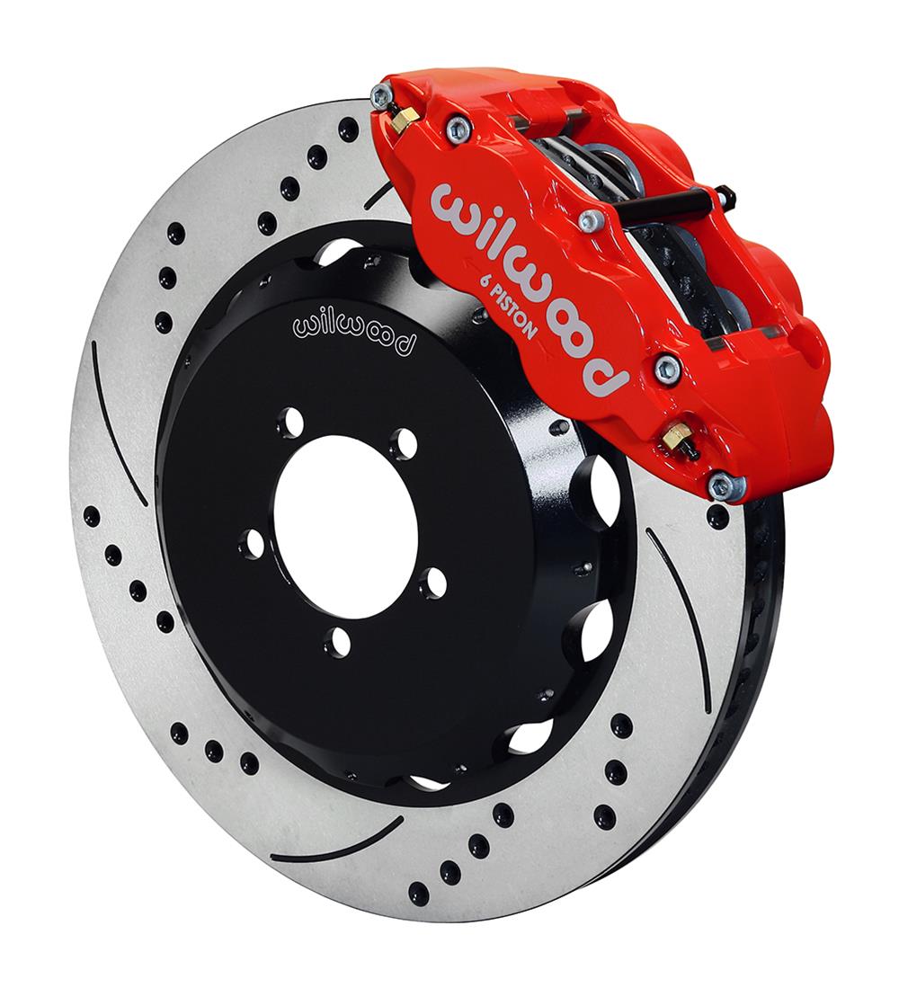 Wilwood Forged Narrow Superlite 6R Big Brake Front Brake Kits 140-12875-DR