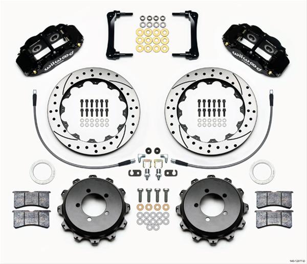 Wilwood Forged Narrow Superlite 4R Big Brake Rear Brake Kits 140-12877-D