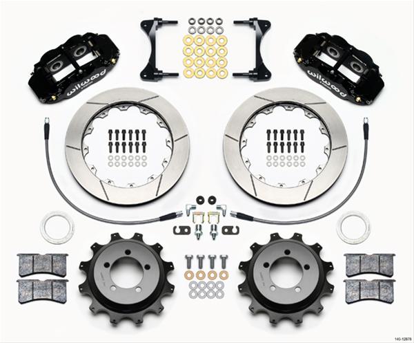 Wilwood Forged Narrow Superlite 4R Big Brake Rear Parking Brake Kits 140-12878