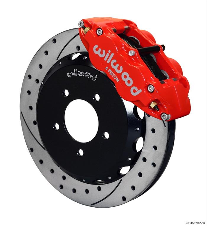 Wilwood Forged Dynalite Big Brake Front Brake Kits 140-12907-DR