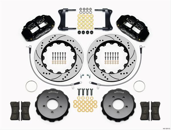 Wilwood Forged Narrow Superlite 6R Big Brake Front Brake Kits 140-12911-D