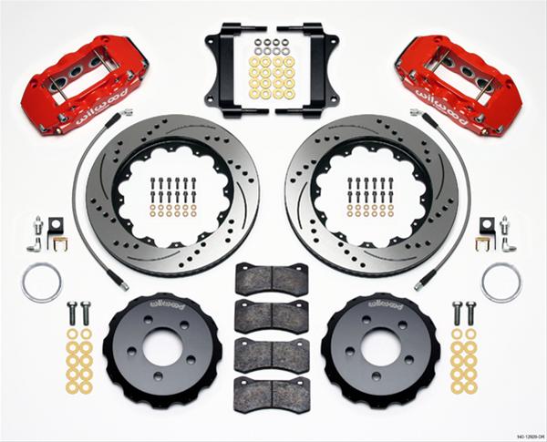 Wilwood AERO6 Big Brake Front Brake Kits 140-12929-DR