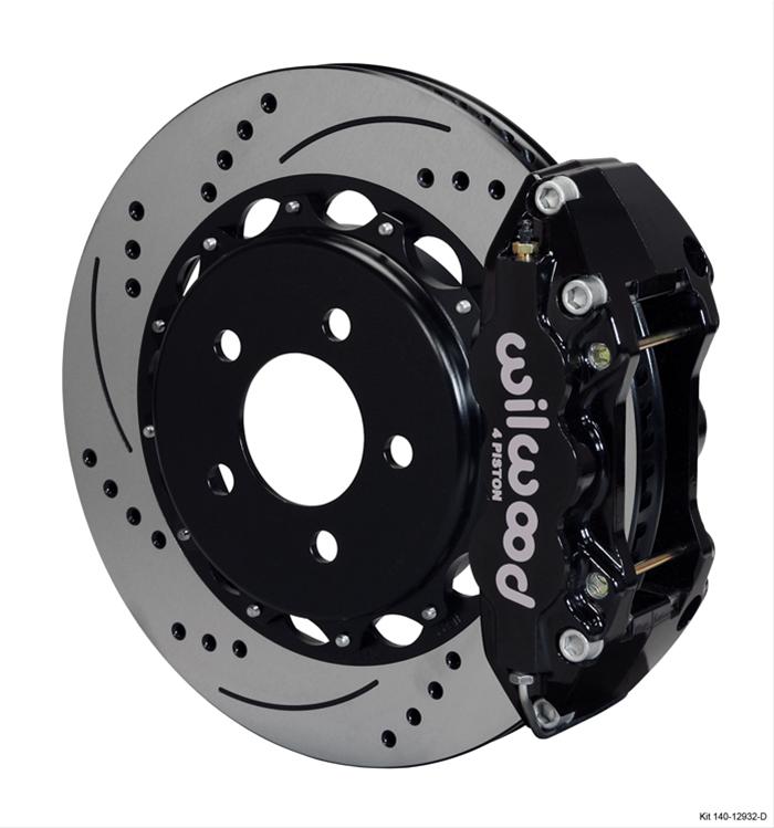 Wilwood AERO4 Big Brake Rear Brake Kits 140-12932-D